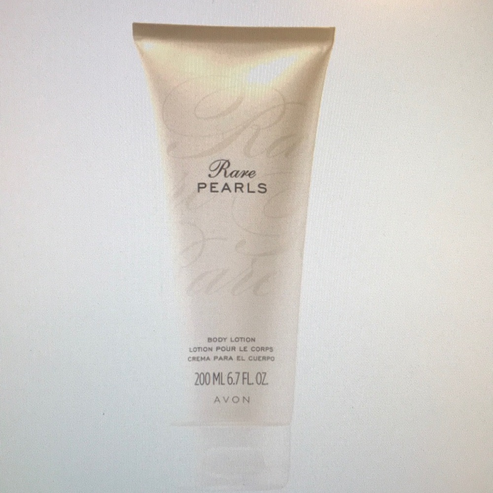 Avon Rare Pearls Body Lotion.